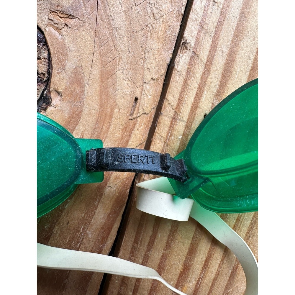 Vintage Green Sperti Sunlamp Goggles Therapeutic Lenses - Picture 2 of 6